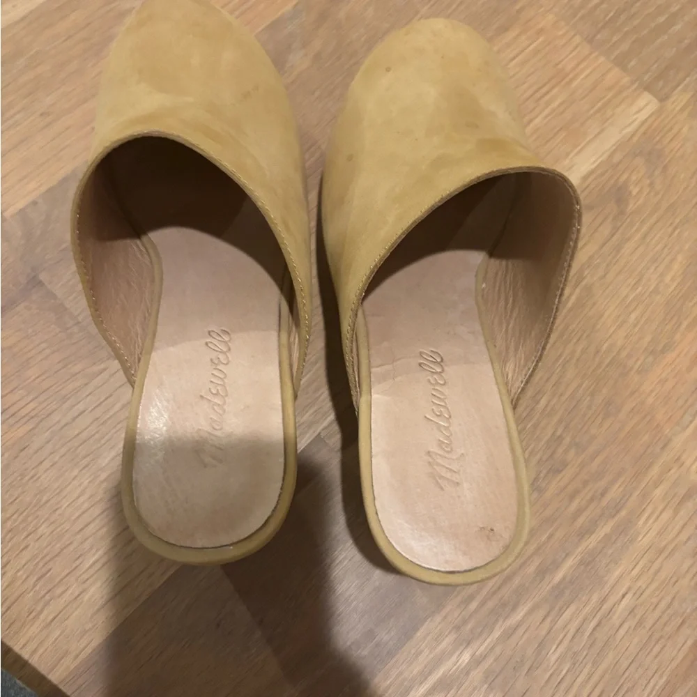Madewell Suede Women's Mules 6.5 - Picture 5 of 7